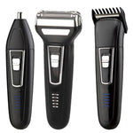 Professional Shaver 3 in 1 Beard, Nose and Ear Waterproof Trimmer for Men