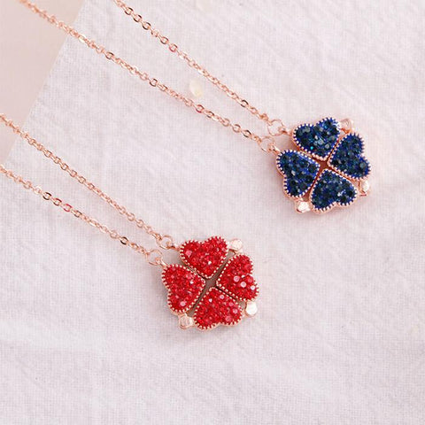 Magic Lucky Four Leaf Clover Necklace