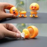 Funny Smiley Face Spring Dancing Toys (Pack of 4Pcs)