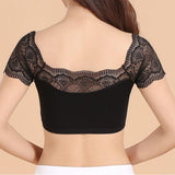 Hollow-Out Lace Tank Top