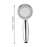 5 LED Lights Pass Head Rain Shower