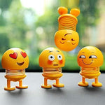 Funny Smiley Face Spring Dancing Toys (Pack of 4Pcs)