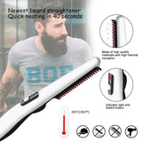 Multifunctional Hair Comb Brush Quick Beard Straightener