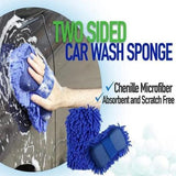 Multi-Use Cleaning Sponge Gloves Brush