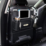 PU Leather Car Back Seat Organizer