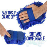 Multi-Use Cleaning Sponge Gloves Brush