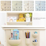 Wall Suction Cup Plastic Storage Rack Organizer