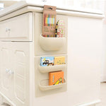 Wall Suction Cup Plastic Storage Rack Organizer