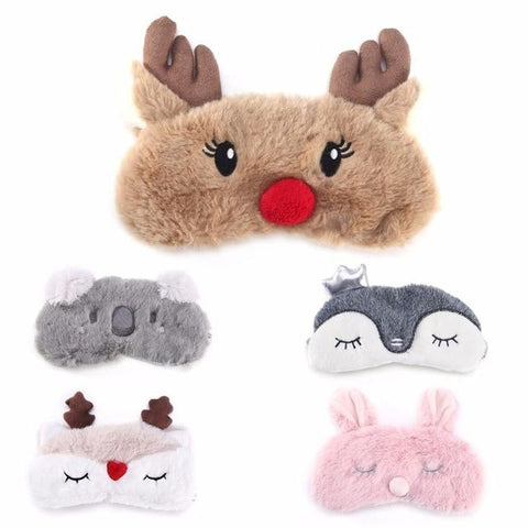 Cute Animal Fabric Eye Sleeping Mask