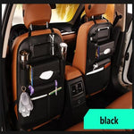 PU Leather Car Back Seat Organizer