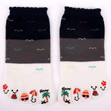 Women's Cotton Anti-Slip Socks for Split Toe