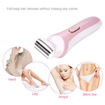 Rechargeable 3-IN-1 Electric Shaver for Women Lady Epilator Body Hair Trimmer