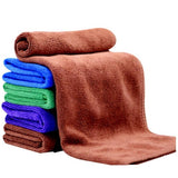 5 Pcs Cleaning Cloth Microfiber Car Wash Kitchen Towel