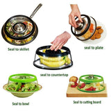 Press Dome Food Container Cover