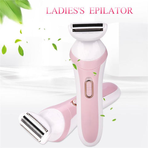 Rechargeable 3-IN-1 Electric Shaver for Women Lady Epilator Body Hair Trimmer