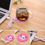 USB Power Office Tea Coffee Mug Coaster Pad