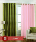 Two Piece Curtain Set  with Polyester Material