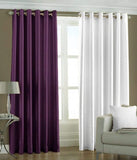 Two Piece Curtain Set  with Polyester Material