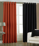 Two Piece Curtain Set  with Polyester Material