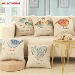 5 Pcs Set of Heavy Jute Cushion Covers