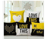 5 Pcs Set of Heavy Jute Cushion Covers