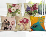 5 Pcs Set of Heavy Jute Cushion Covers