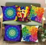 5 Pcs Set of Heavy Jute Cushion Covers