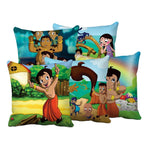 5 Pcs Set of Heavy Jute Cushion Covers