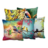 5 Pcs Set of Heavy Jute Cushion Covers