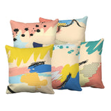 5 Pcs Set of Heavy Jute Cushion Covers