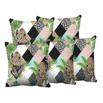 5 Pcs Set of Heavy Jute Cushion Covers