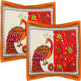 2 Pcs Set of Cotton Pillow covers