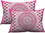 2 Pcs Set of Cotton Pillow covers