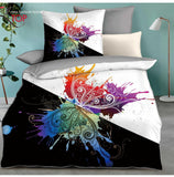 1 Pcs King Size Bedsheet with 2 Pillow cover of Cotton