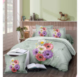 1 Pcs King Size Bedsheet with 2 Pillow cover of Cotton