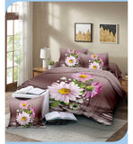 1 Pcs King Size Bedsheet with 2 Pillow cover of Cotton