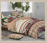 1 Pcs King Size Bedsheet with 2 Pillow cover of Cotton