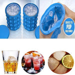 Silicone Ice Cube Maker Bucket