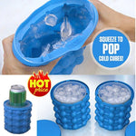 Silicone Ice Cube Maker Bucket