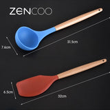 Heat Resistant Silicone Cooking Utensil Set