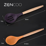 Heat Resistant Silicone Cooking Utensil Set