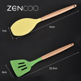 Heat Resistant Silicone Cooking Utensil Set
