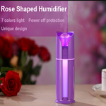 130ml Rose Shaped USB Desk Cool Mist Air Humidifier