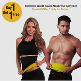 Slimming Waist Sauna Neoprene Body Belt (BUY 1 & GET 1 FREE)