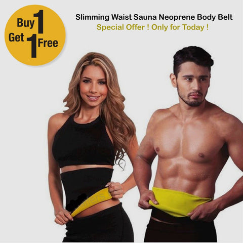 Slimming Waist Sauna Neoprene Body Belt (BUY 1 & GET 1 FREE)