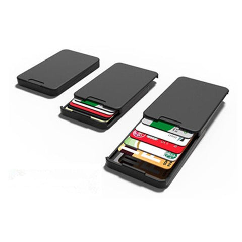 Anti-Side Wallet Push-Pull Card Holder