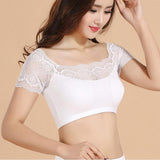 Hollow-Out Lace Tank Top