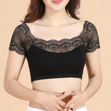 Hollow-Out Lace Tank Top