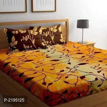 1 Pcs Double Printed Bedsheet with 2 Pillow covers of Cotton